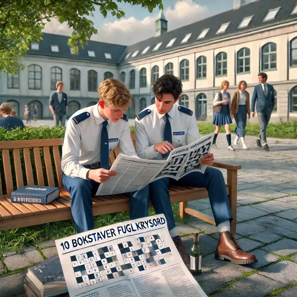 10 Bokstaver fugl kryssord