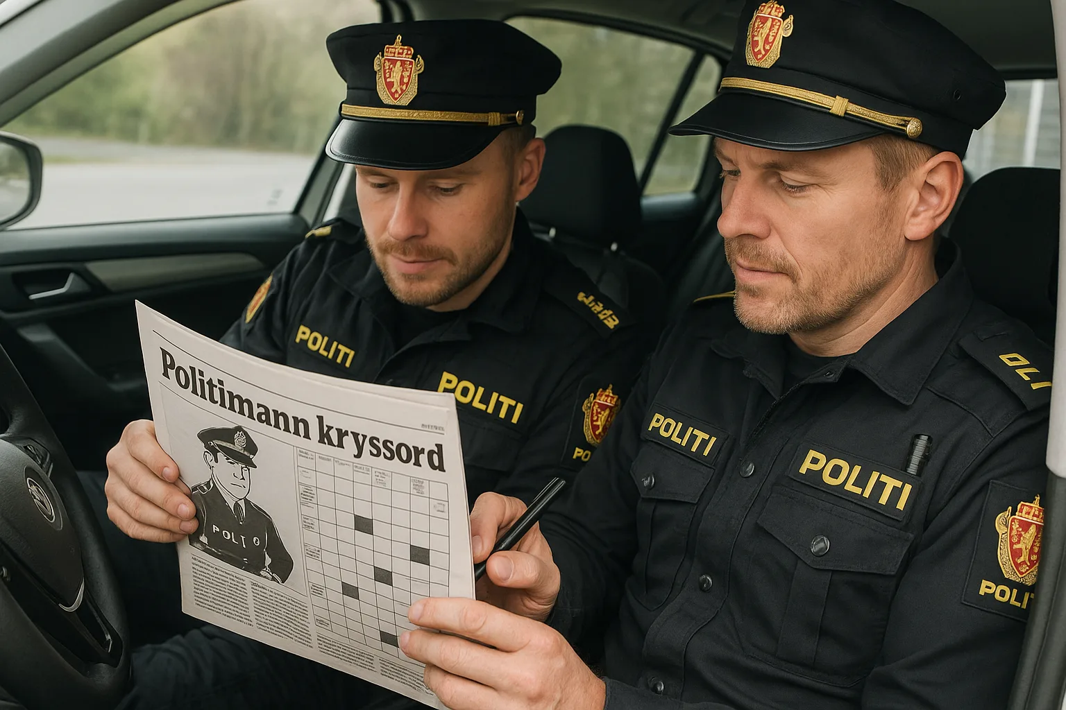 Politimann Kryssord