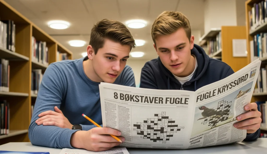 8 Bokstaver Fugl Kryssord