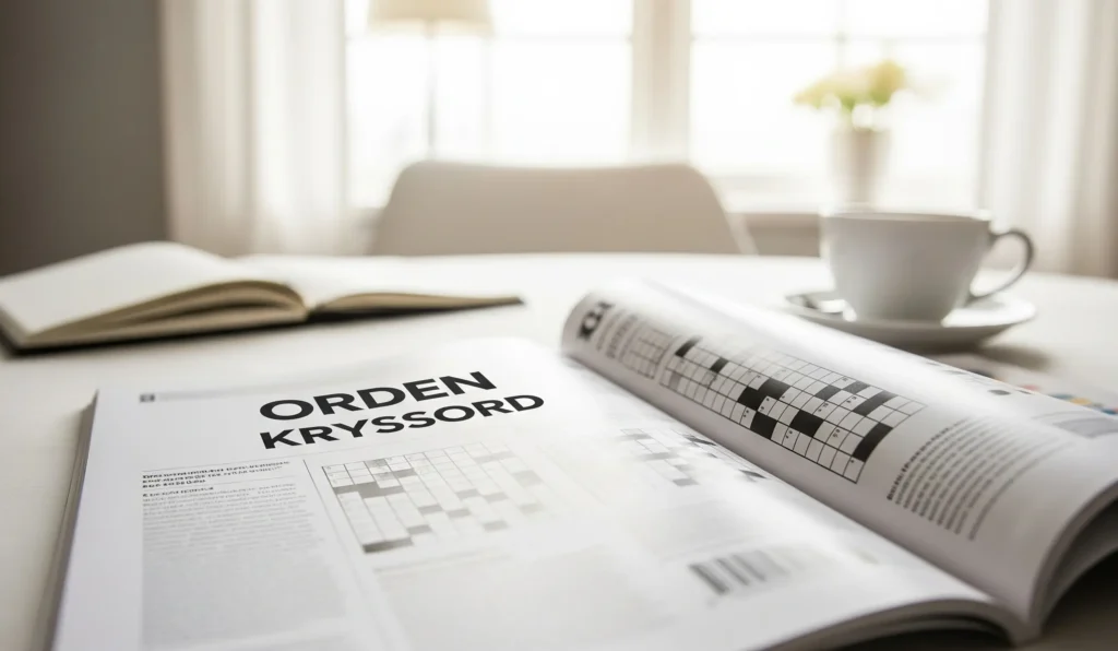 Orden Kryssord