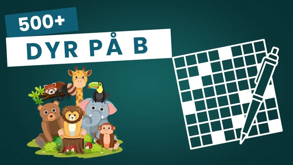 Dyr På B