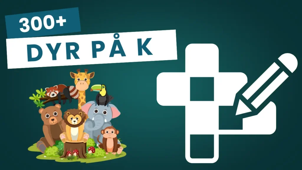 Dyr På K