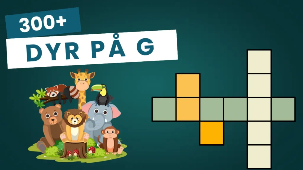 Dyr På G