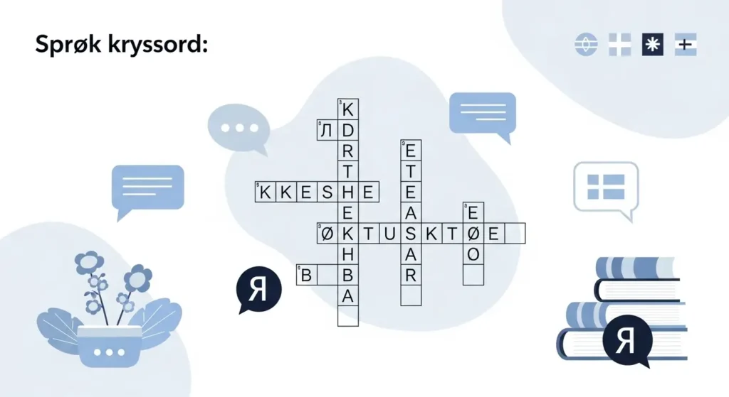 Språk kryssord