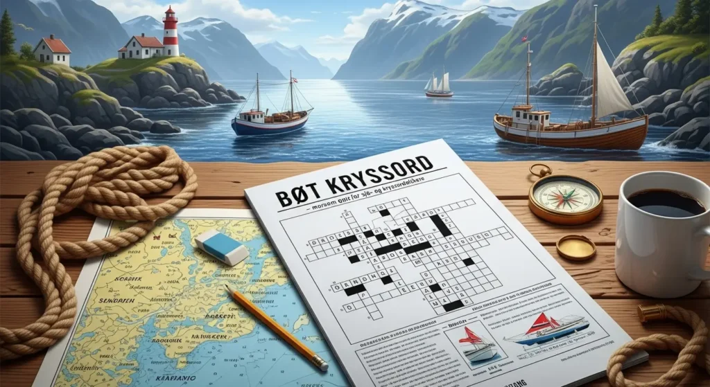 Båt Kryssord