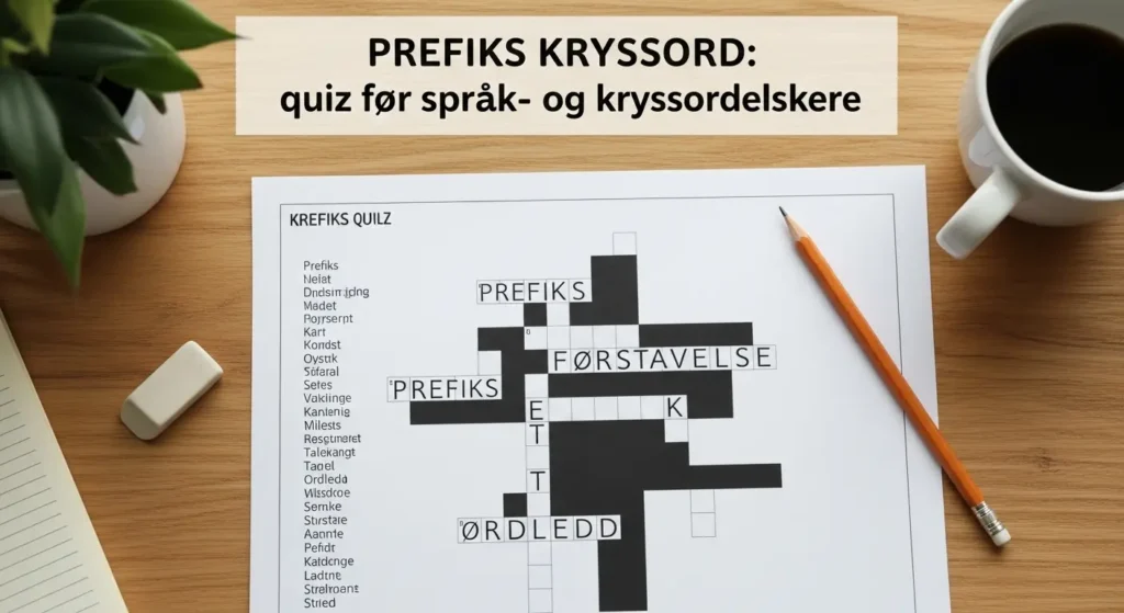 Prefiks Kryssord