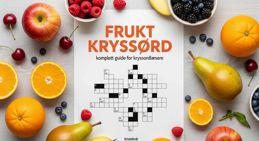 Frukt Kryssord