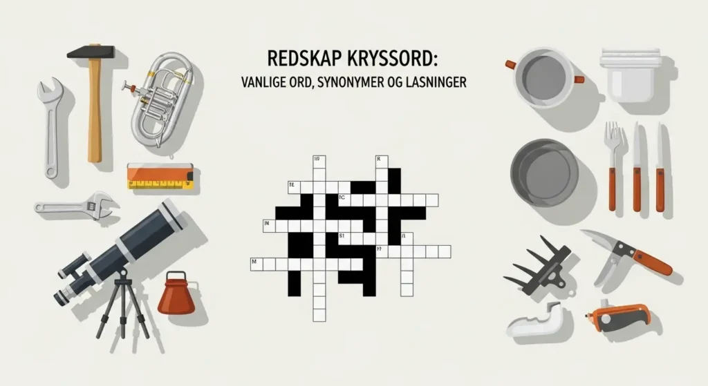 Redskap Kryssord