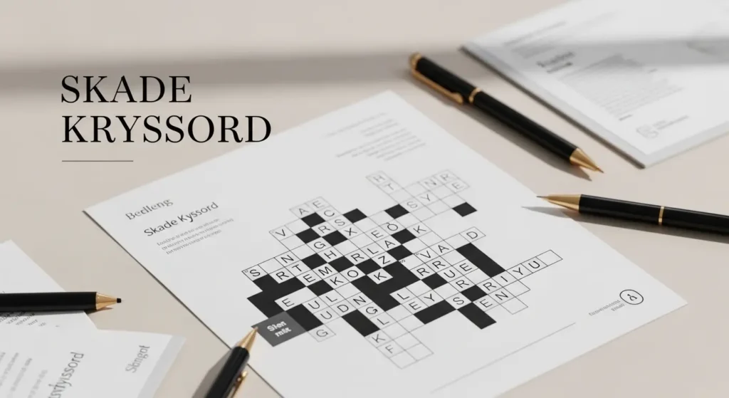 Skade Kryssord