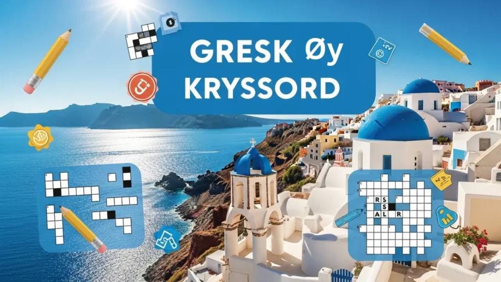 Gresk Øy Kryssord