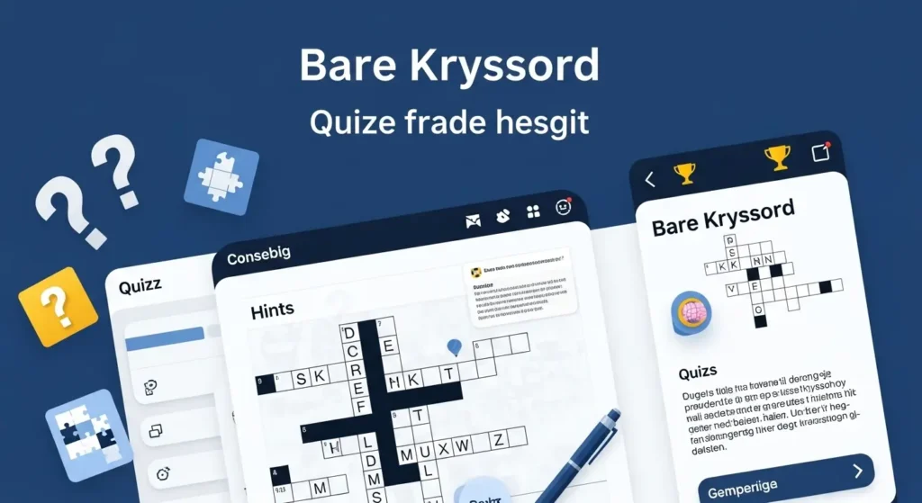 Bare Kryssord