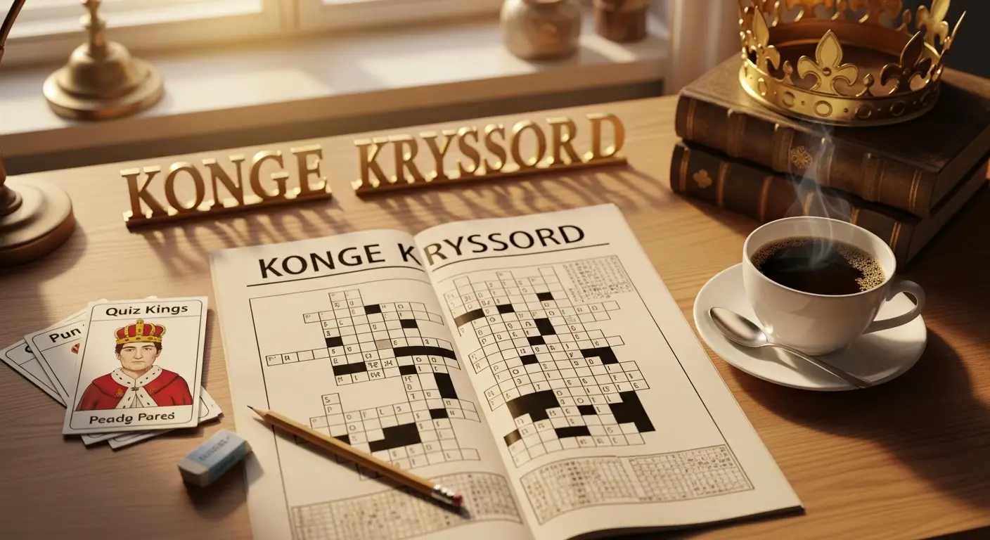 Konge Kryssord