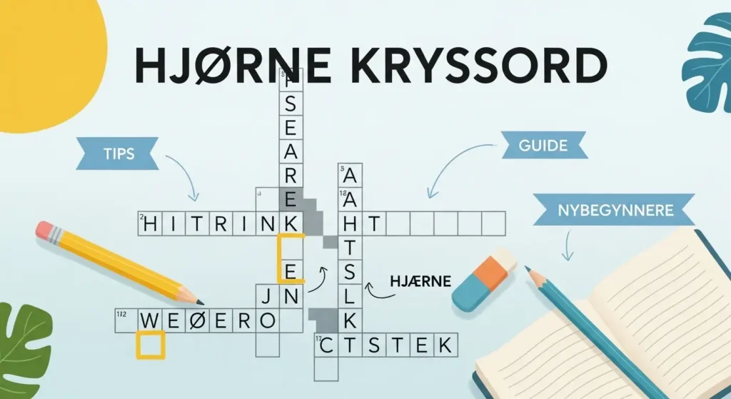 Hjørne Kryssord