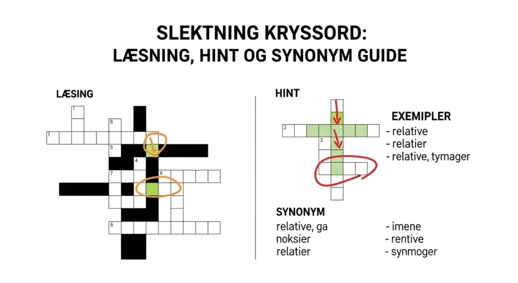 Slektning Kryssord