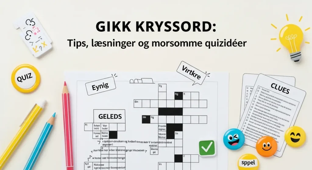 Gikk Kryssord