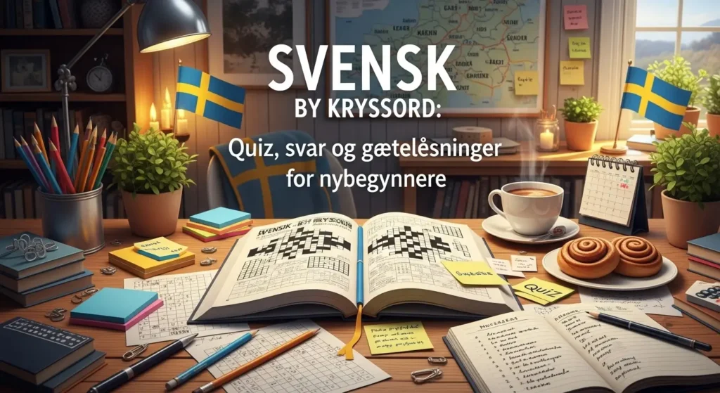 Svensk by Kryssord