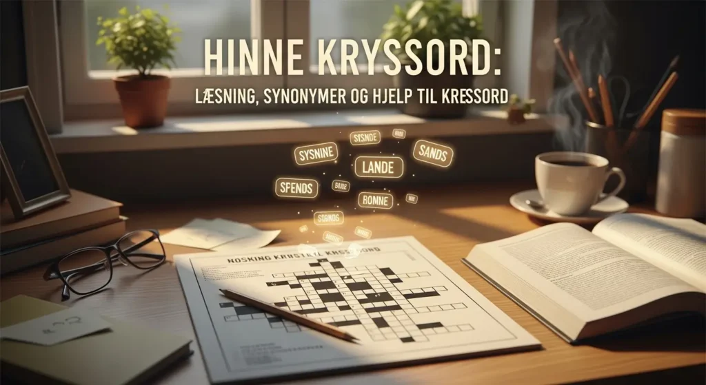 Hinne Kryssord