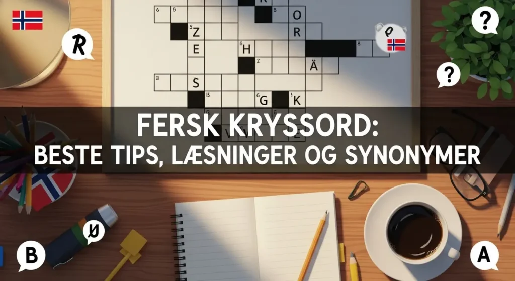 Fersk Kryssord
