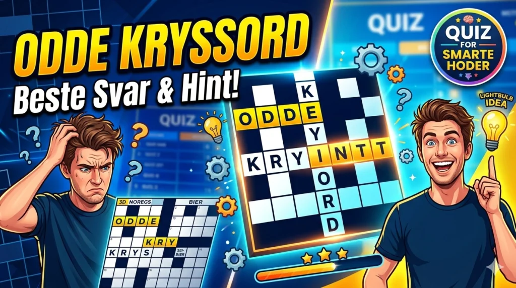 Odde Kryssord